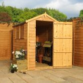 image for Overlap Apex with Single Door 6x4