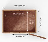 image for Overlap Apex Single Door Windowless 3x4