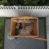 image for Overlap Apex Single Door Windowless 3x4