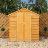 image for Overlap Apex with Double Doors Windowless 6x4