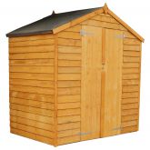 image for Overlap Apex with Double Doors Windowless 6x4