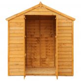 image for Overlap Apex with Double Doors Windowless 6x4