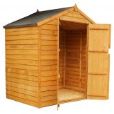 image for Overlap Apex with Double Doors Windowless 6x4