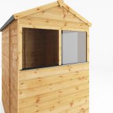 image for Shiplap Reverse Apex with Single Door 6x4