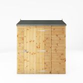 image for Shiplap Reverse Apex with Single Door 6x4