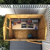 image for Shiplap Reverse Apex with Single Door 6x4