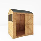 image for Shiplap Reverse Apex with Single Door 6x4