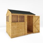 image for Shiplap Reverse Apex with Single Door 8x6