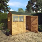 image for Shiplap Reverse Apex with Single Door 8x6