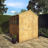 image for Shiplap Apex with Single Door 8x6