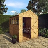 image for Shiplap Apex with Single Door 8x6