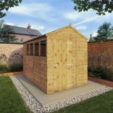 image for Shiplap Apex with Single Door 10x6