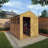 image for Shiplap Apex with Single Door 10x6