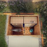 image for Shiplap Pent with Single Door 6x4