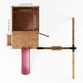 image for Snug Playhouse with Tower and Activity Set