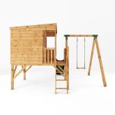 image for Pent Style Playhouse with Tower and Activity Set
