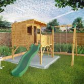 image for Pent Style Playhouse with Tower and Activity Set