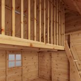 image for Double Storey Swiss Cottage with Verandah 7x5