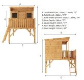 image for Pent Style Playhouse with Tower