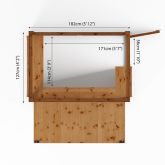 image for Garden Kiosk with Shutters 6x4