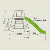 image for Explorer2 Frame and Platform set complete with removeable Den and Crazywavy Slide