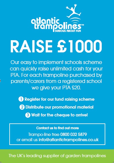 Atlantic Trampolines PTA Offer